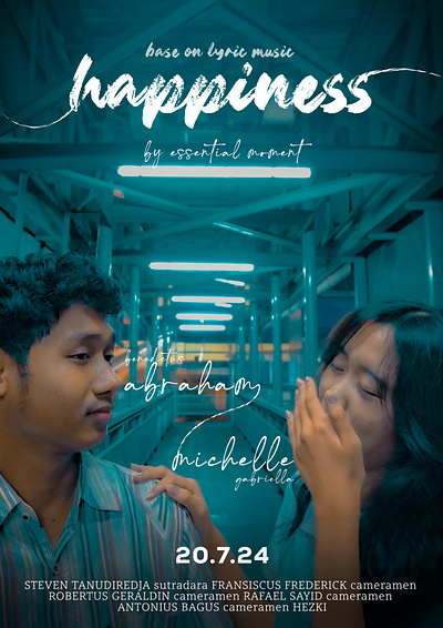 Romantic Short Film Poster blue poster cool cool poster design poster elegant graphic design poster poster film poster movie poster romance poster romantic film poster short film poster tik tok romance romantic short film poster romantic short movie simple simple poster thumbnail movie thumbnail social media