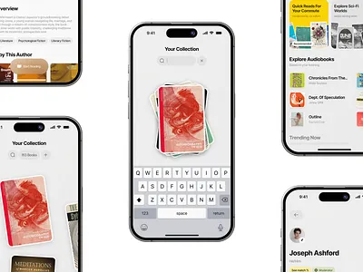 Personalized Digital Reading Platform Concept clean design clean ui minimalist design ui uidesign uiux user experience user interface ux uxdesign website design