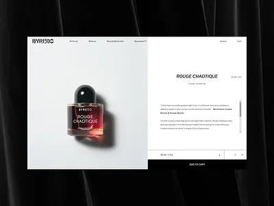 BYREDO — Brand IDENTITY. app brand brand identity branding byredo campaign cart design fragrance graphic design landing make up makeup mobile mobile app perfume ui ui ux ux website