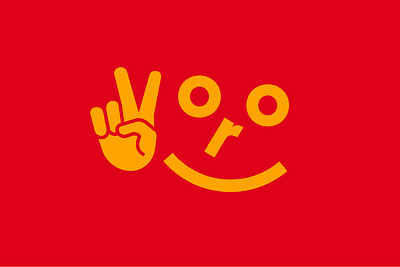 ✌️Voro face peace smile
