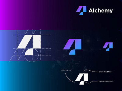Modern Geometric A Letter Logo for the Branding of Coaches a letter design a letter logo a logo mark abstract logo branding business logo coaches design executive coach geometric logo gradient logo illustration life coach logo logo design modern logo personal branding startup vector