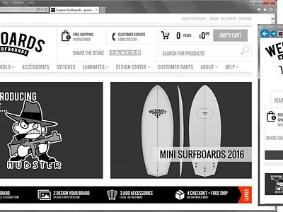 WeeBoards.com Branding + Website branding design graphic design illustration logo typography vector