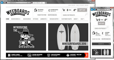 WeeBoards.com Branding + Website branding design graphic design illustration logo typography vector