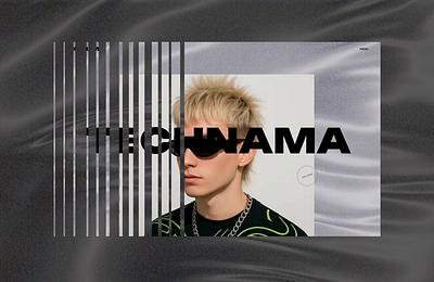 Technama Hair Salon - Wix Template beauty salon fashion hair salon interaction interface landing page techno ui ui animation ui design underground ux ux design web web design website wix wix studio wix template
