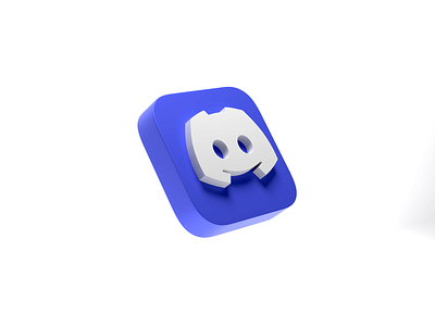 Discord Logo 3d branding logo ui ux vector