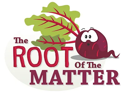 Root Of The Matter Logo Concept branding design graphic design illustration logo typography vector