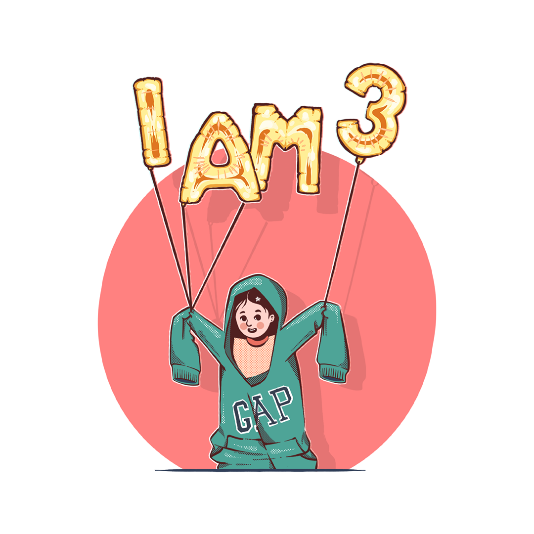 Birthday! birtday artworld birthday birthday girl character design illustration