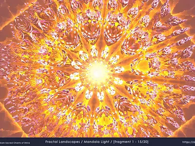 Mandala Light 🌌 Fractal Landscapes visual meditation