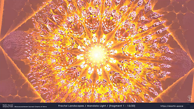 Mandala Light 🌌 Fractal Landscapes visual meditation