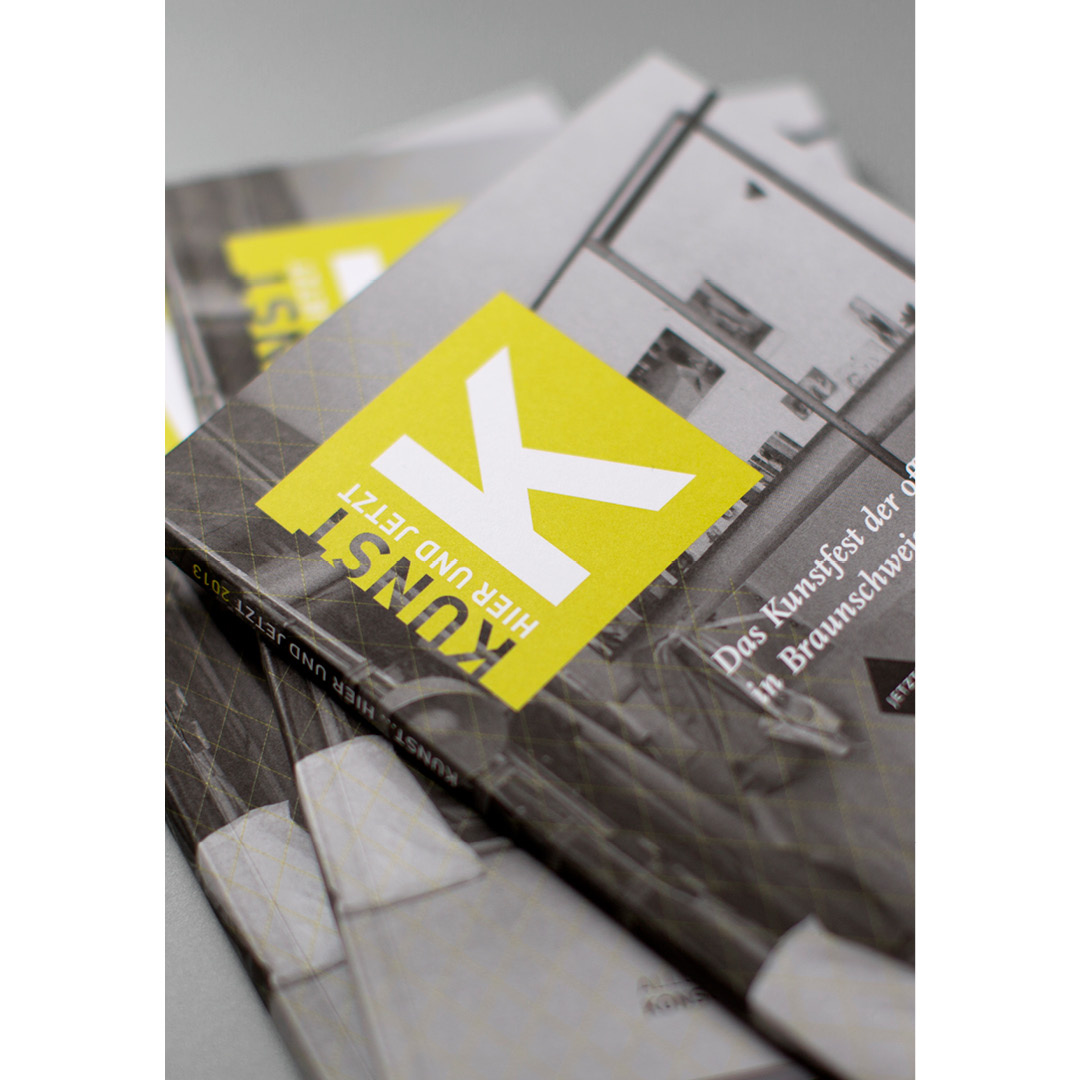Kunst... hier und jetzt | Art festival art art festival branding catalogue corporate design corporate identity design flyer graphic design logo logo design print design website