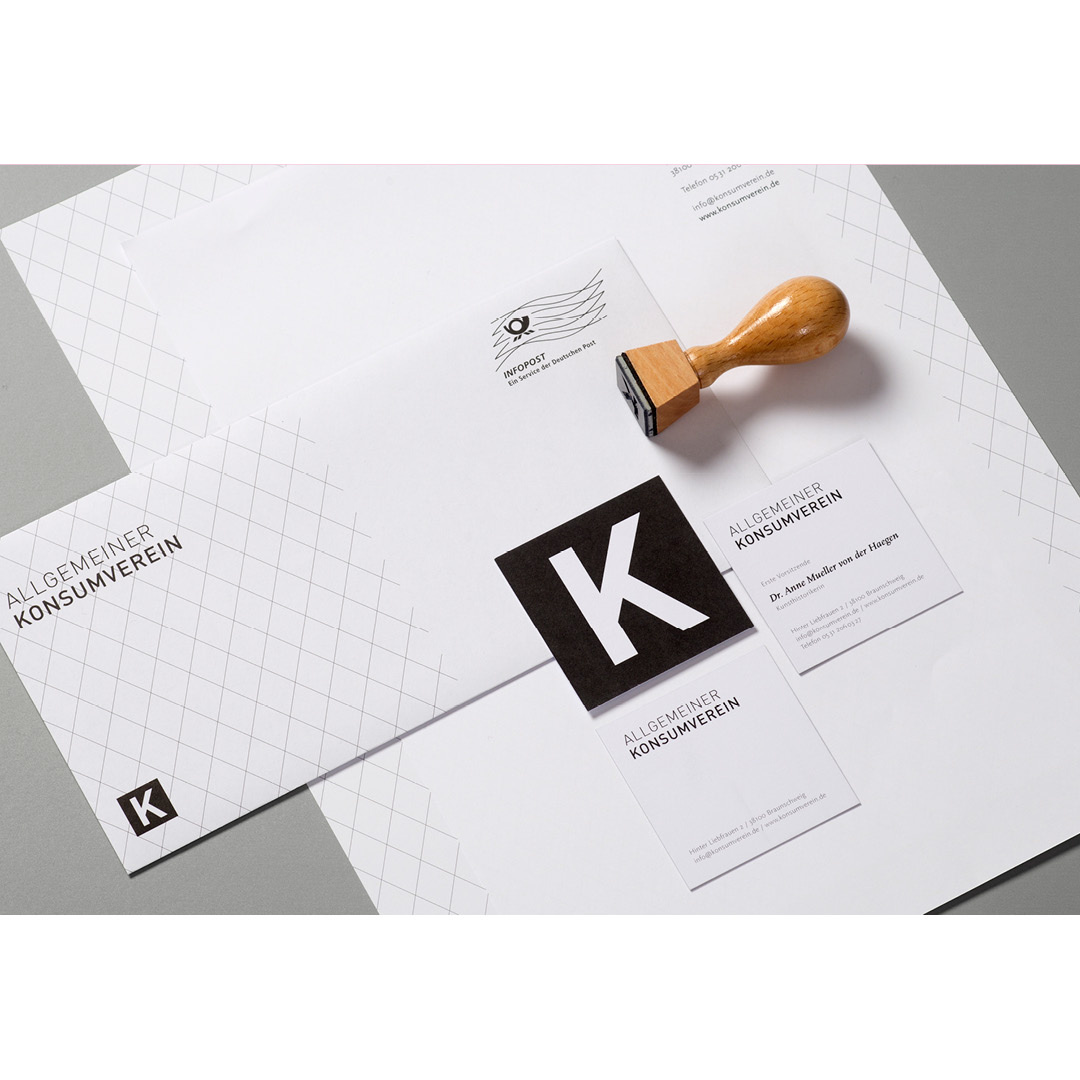 Allgemeiner Konsumverein | Corporate design branding corporate design design graphic design letterhead logo logo design print design
