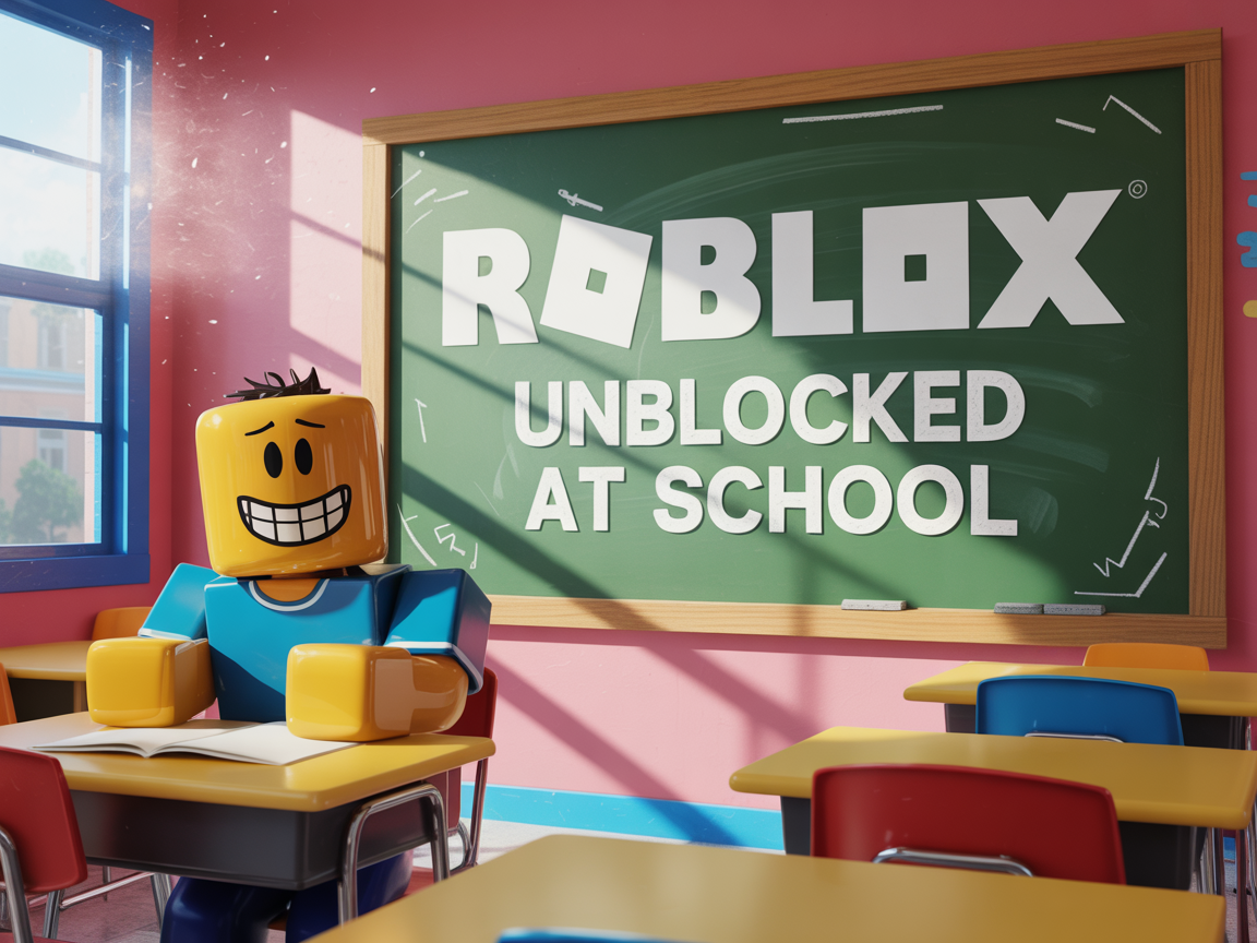 Roblox Unblocked At School Classroom Win For Gamers By Riad Al Original