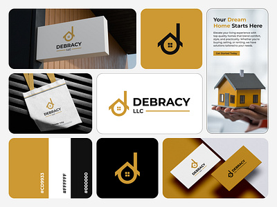 Debracy LLC Logo Design abstract logo design app design brand identity branding business branding corporate branding creative agency creative logo design digital art dribbble logo inspiration graphic design icon logo logo design minimalist logo monogram logo poster design professional logo uiux design visual identity
