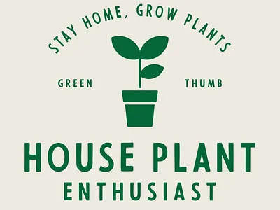 House plant enthusiast t-shirt design branding gardening graphic design house plant enthusiast icon illustration logo logo design plant lover t shirt design vector