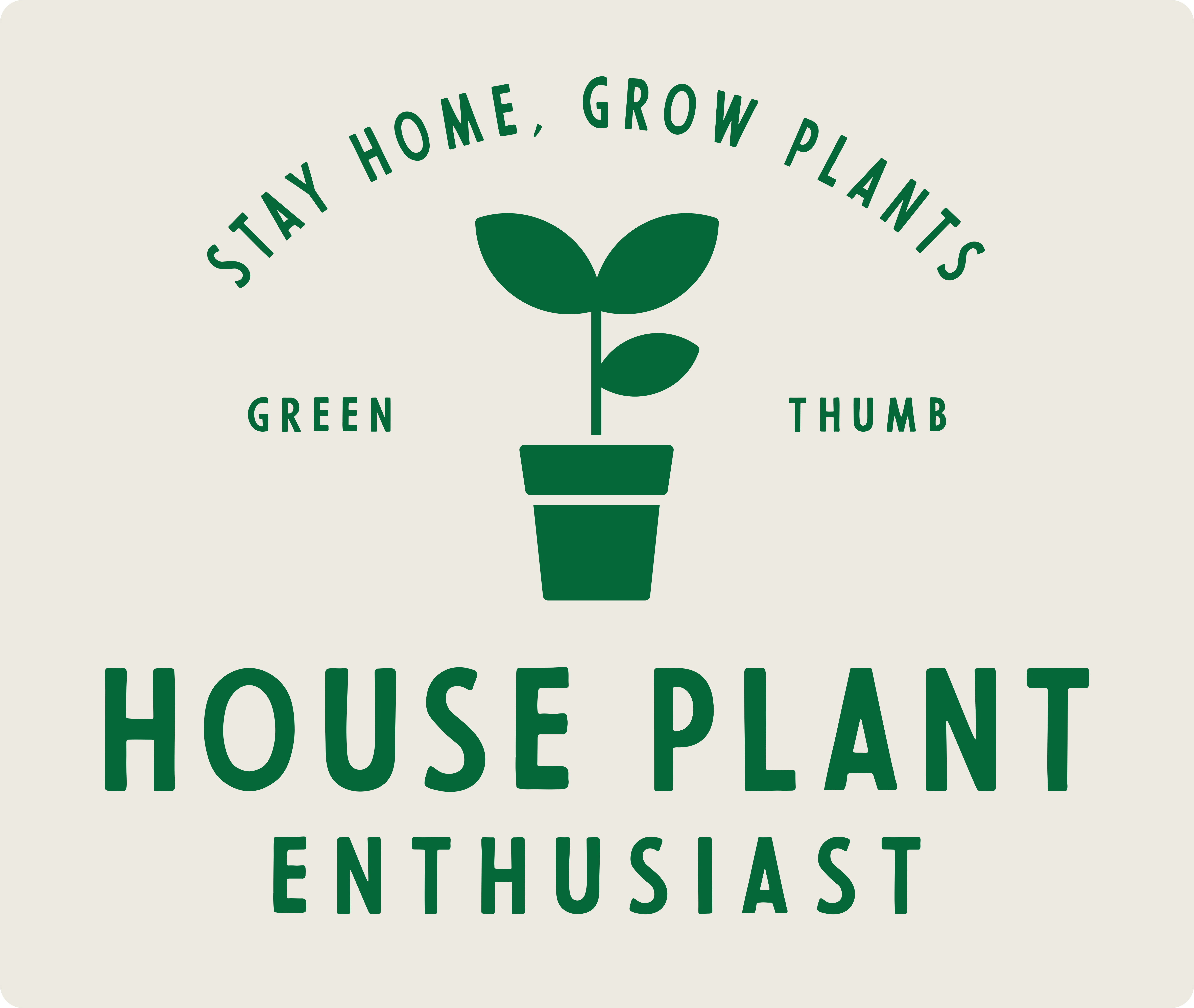 Example of House plant enthusiast t-shirt design