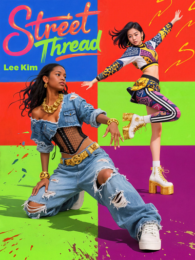BOOK COVER 042 | STREET THREAD - LEE KIM steven casteel stevencasteel