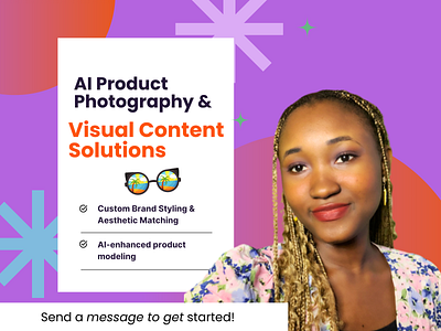 AI Product Photography and Visual Content Solutions 3d animation brand identity development branding graphic design motion graphics product branding product design product editing product photography product visuals social media graphics social media marketing