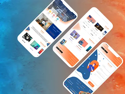 Educational Website figma ui uiux website