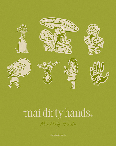 Mai Illustrations mais garden