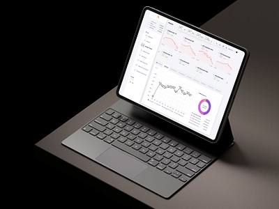 Investment Platform Dashboard Design charts crypto dashboard dashboard ui finance financial fund investing investment platform portfolio management product design saas trading ui user panel ux web app web design web ui
