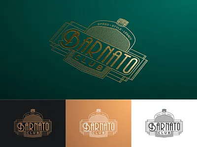 BARNATO CLUB Logo Approved! artwork badge barnato bentley brand identity branding creative design graphic design illustrator lineart logo