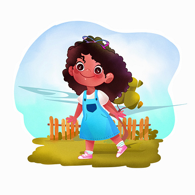 Little Adventures in Color – Kids Illustration Series bookillustration characterdesign childrenillustration creativedirection digitalart kidsdesign procreateart storybook visualstorytelling whimsicalart
