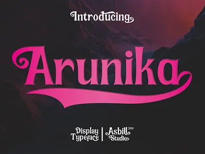 Arunika font