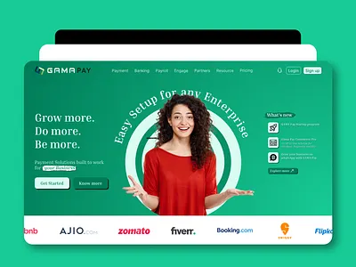 Hero Section of Payments Gateway herosection moderndesign payments paymentsgateway razorpay vector