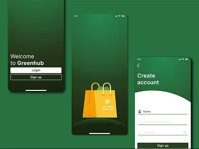 Modern mobile App branding design designer figma graphic design illustration loginpage logo minimalist design mobileapp modern ui vector