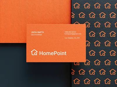 Home Point Brand Identity brand identity brand logo branding building logo construction logo home logo home point logo house logo location logo logo design logo mark modern minimal logo mortgage logo property logo real estate logo realty logo rent logo