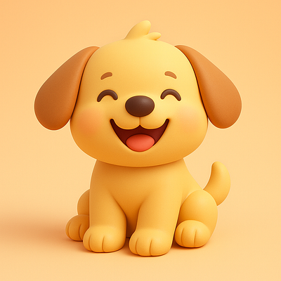 Happy puppy