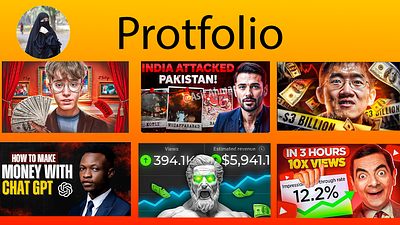I Create Viral Thumbnails That Boost Views – DM Me for Custom De 3d animation branding graphic design logo motion graphics ui