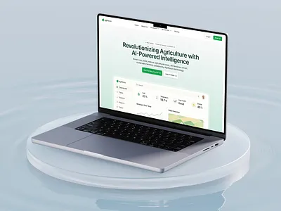 Agrinova- Agritech Website UI Design by Originative Lab agriculture agriculture dashboard agrinova agritech graphic design interface design landing page modern ui originative ui ui design ui design 2025 ux ux design web design