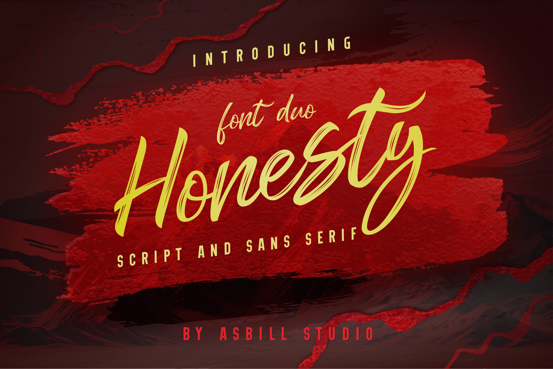 Honesty - Font Duo font fontduo sansserif script