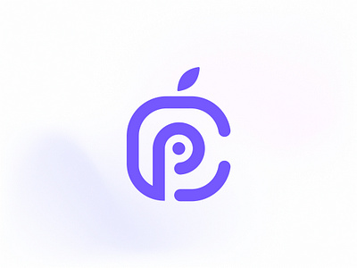 CP Letter apple Logo design Icon app apple appple business logo brand logo brandidentity business logo code logo cp letter icon initial logo letter lettering minimal modern software logo technology trendy logo unique