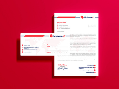 Envelope & Letterhead Design 3d brandidentity brandidentitydesign cleanenvelope corporateenvelope creativeenvelope envelope envelopedesign