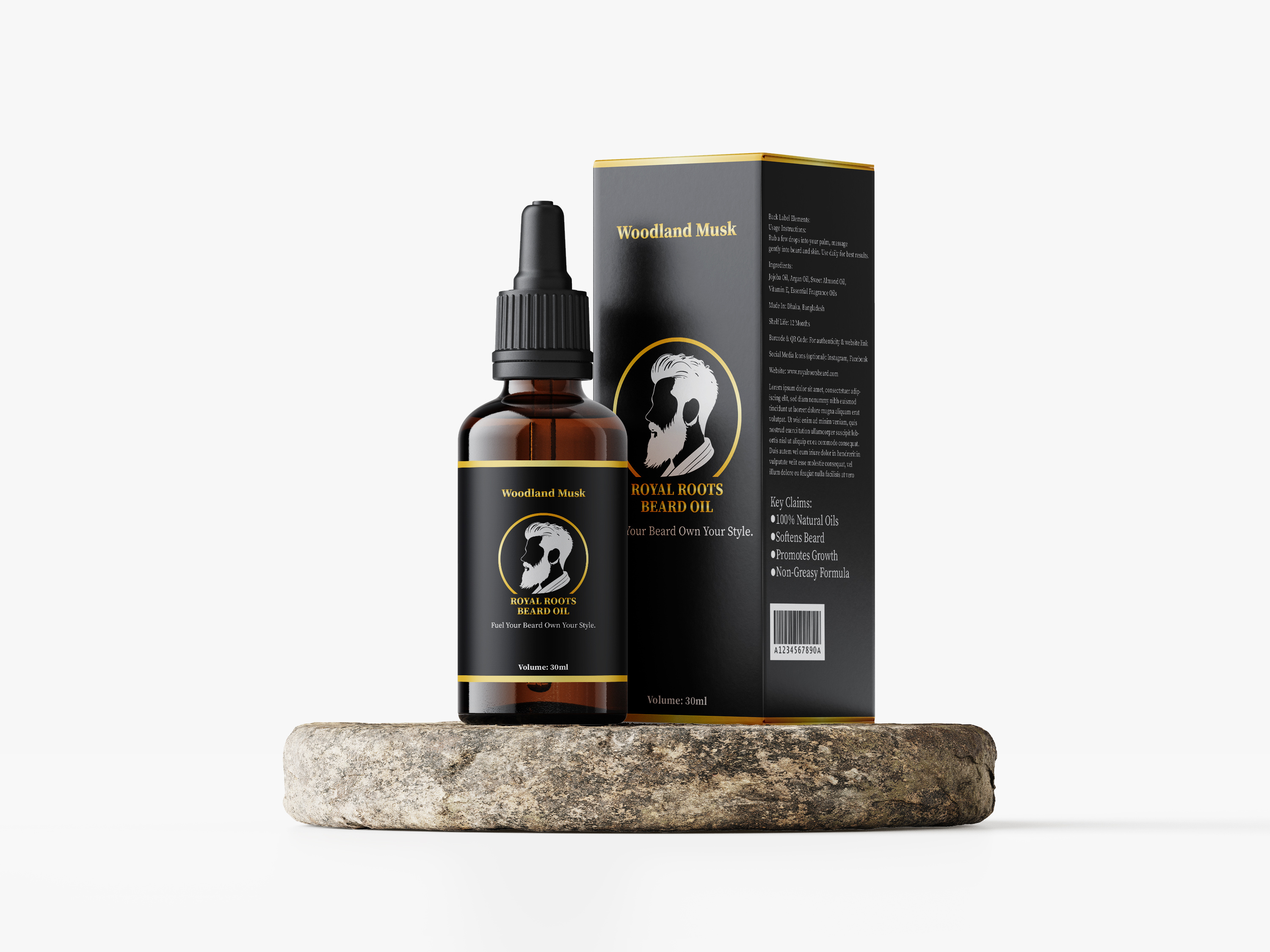 Example of Custom Label Design & Product Packaging