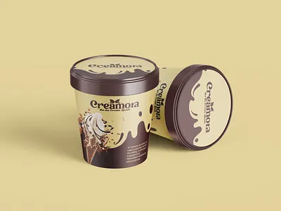 Ice Cream Jar Label Design ice cream ice cream jar ice cream jar label design ice cream packaging design packaging design product packaging design