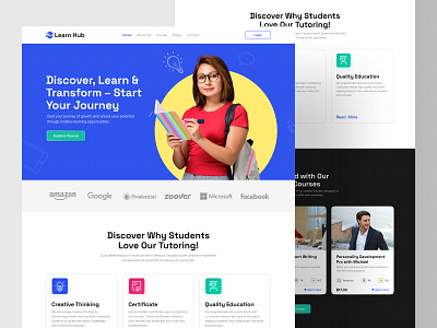 EdTech - Course Selling Website course selling edtech educational platform