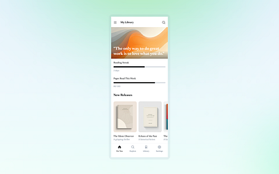 Mobile Book Reading App – Thoughtfully Designed for Book Lovers book branding mobileapp reading ux