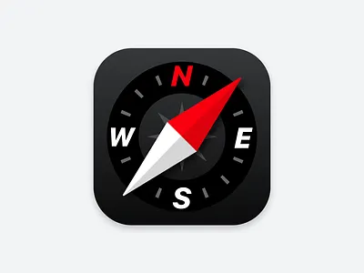 app icon_compass design illustration logo ui