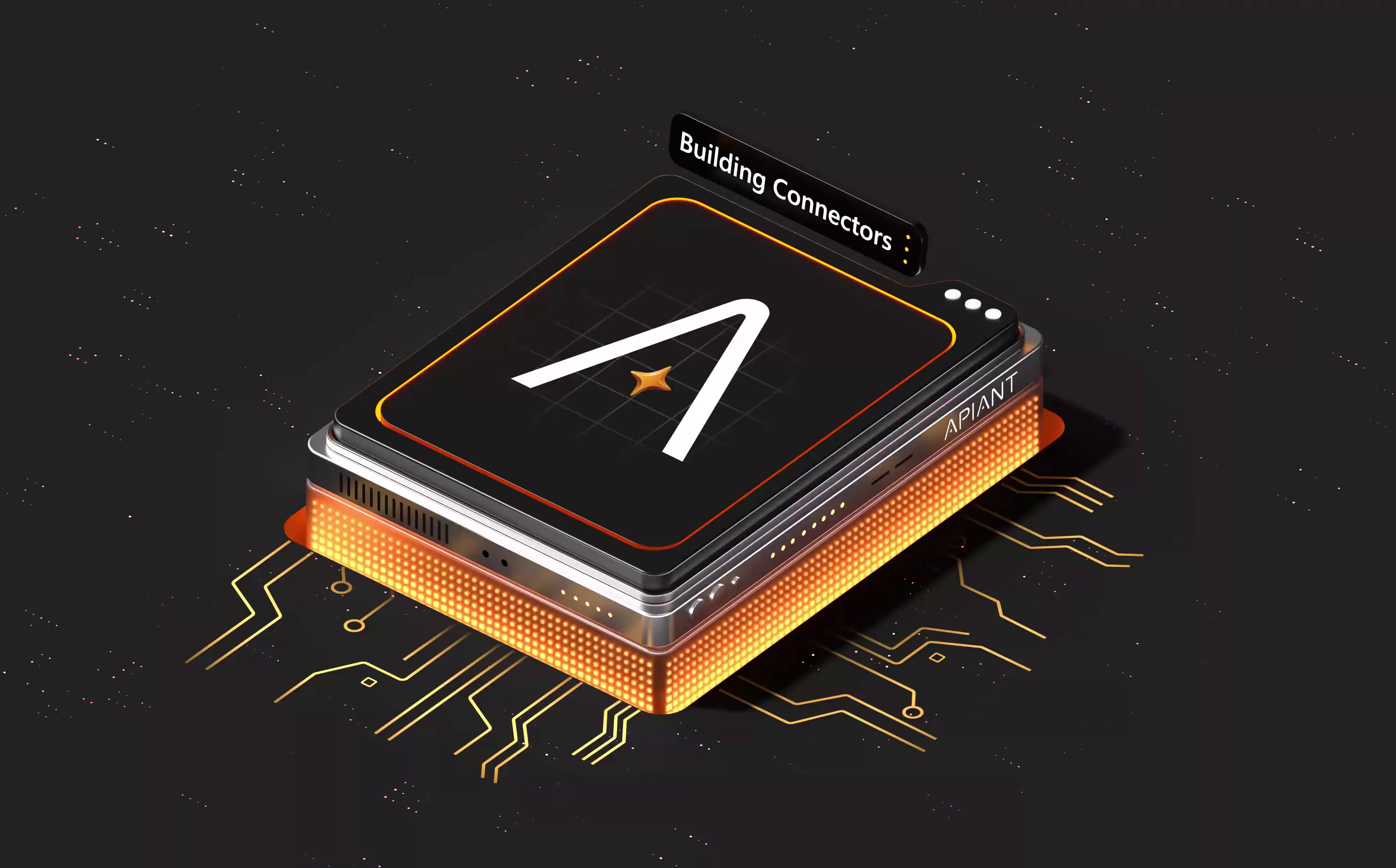 Example of 3D Website Animation For Apiant.com