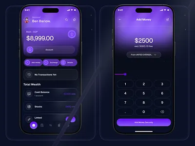 Stock-Exchange-Mobile-App | Add Money Page Design app app design design exchange exchange ui design ios mobile mobile app mobile exchange app stock exchange stock market stock market app stock market app design stocks ui ui design