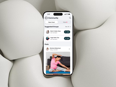 Pregnancy social networking platform app Design app ui baby care care clean app clinic cool app doctor app ui health health app ui hospital minimalist mobile app ui mother app pregnancy pregnancy app pregnancy tracking app pregnancy ui tracking app userinterface women health app