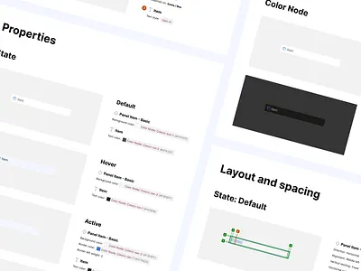 Client App - Design System (Preview) auto layout color system design system docs documentation figma figma design system figma system menu item navigation system docs