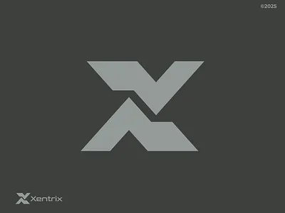 Xentrix logo use X bold letter for logo ai branding brandmark clean computer cyber digital logo logos mark modern simple softwere logo tech technology x x logo x monogram