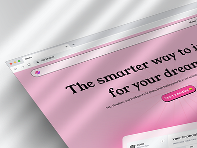 Fintech Landing Page - Hero Section figma fintech website design hero section design product design ui design ui ux design ui ux designer ux design