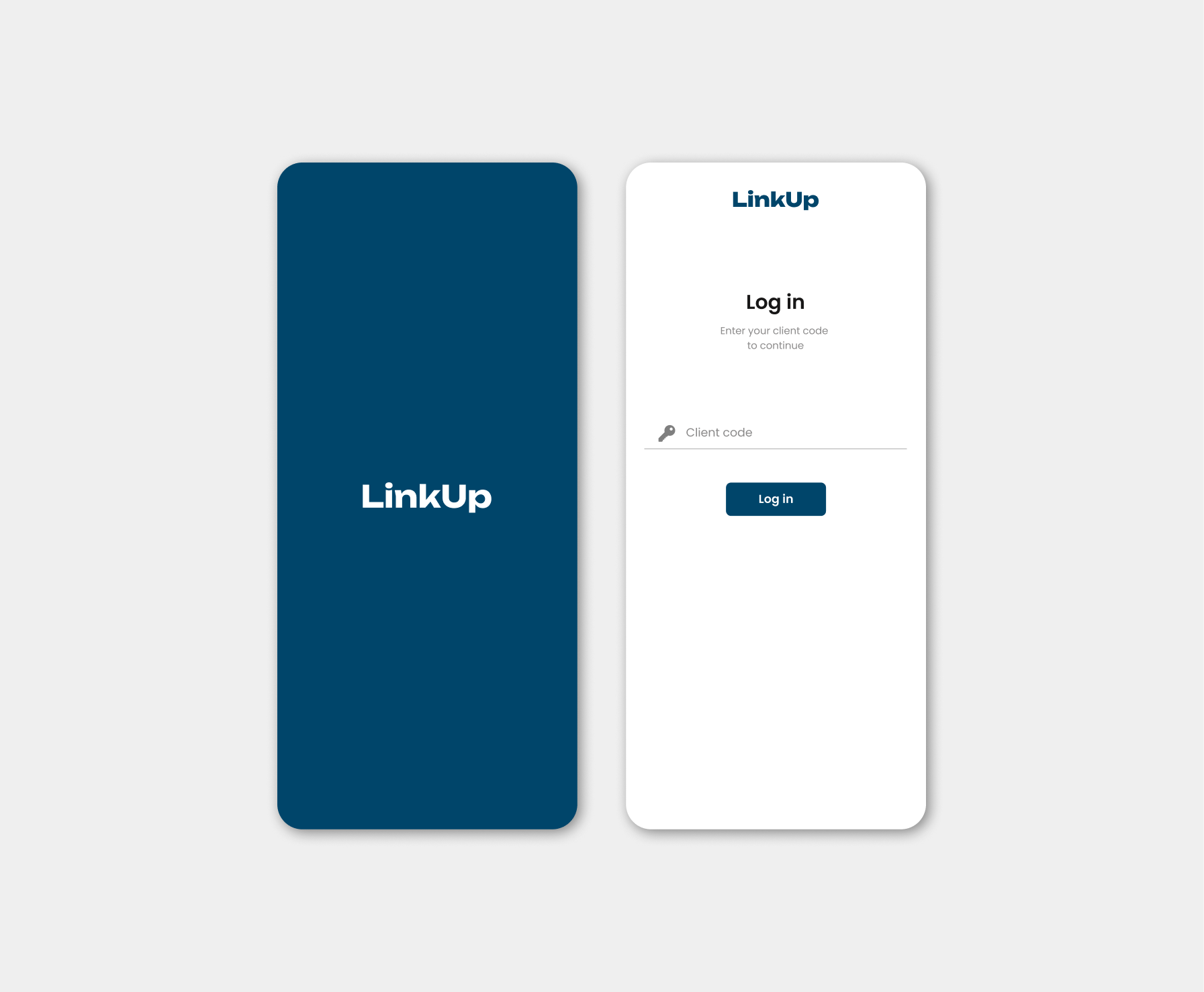 Log in screens - Mobile UI Design app app design blue branding design interface landing page log in logo mobile mobile app mobile design mobile interface onboarding screen product design splash screen ui ui design ux ux design