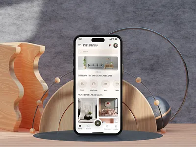 Interior Design Mobile App Design Concept - App Development appdesignshowcase appui cleanui designinspiration figmadesign hireandroidappdeveloper homedecormobileapp interior design mobile app interiordesignapp interiordesignconcept mobile app design mobile app design company mobile app design concept mobile app ui ux moderndesign productdesign uiux uxuidesign