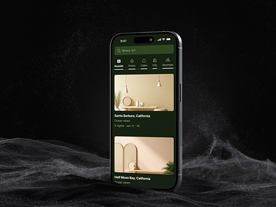 Hotel Homepage App UI app homepage hotel interface landingpage product design ui uiux